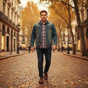 Vintage GAP denim trucker jacket in a medium Stone wash blue color. 2XL